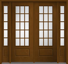 Panel Fiberglass Double Door Sidelites