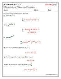 Also download free pdf limits and derivatives class 11 assignments and practice them daily to get better marks in tests and exams for grade 11. Differentiation Of Trigonometric Functions Practice Ws 3 Pages 20 Problems