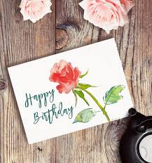 Download and use 70,000+ happy birthday stock photos for free. Happy Birthday Floral Printable Card Floral Happy Birthday Etsy