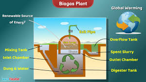 biogas plant science working model