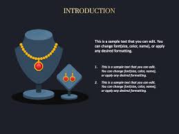 free jewelry powerpoint template
