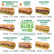 subway adds calorie counts to menu boards