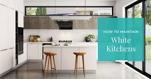 5 smart ways to maintain white kitchens