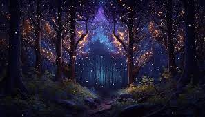 5 Night Forest Wallpaper Images