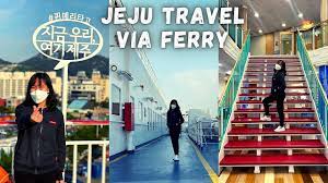 travel to jeju island via ferry