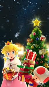 nintendo holiday wallpaper cat with