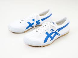 Vintage Minimalist Minimal Zen Asics White Blue Gym Taikan Size 27 5cm Shoes Sneakers