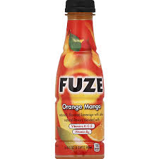 fuze orange mango flavored beverage