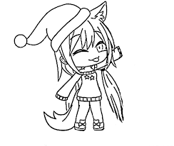 Poses my character pictures body reference drawing alphabet wallpaper chibi projects to try scenery wallpaper cartoon drawings. Wolf Girl With A Noel Hat Coloring Pages Gacha Life Coloring Pages Coloring Pages For Kids And Adults