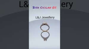 jual cincin berlian rose gold diamond