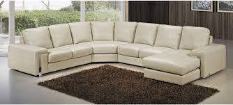 semi aniline large leather corner sofa