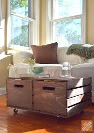 11 Diy Wooden Crate Coffee Table Ideas