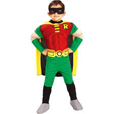 Batman Robin Deluxe Child Halloween Costume