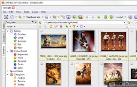 The complete version has the full complement of files to work with images. Freeware Xnview