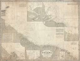 Coast Of Guiana Geographicus Rare Antique Maps