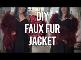 How To Make Faux Fur Jacket Diy