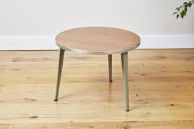 Vintage Round Coffee Table By Ernest