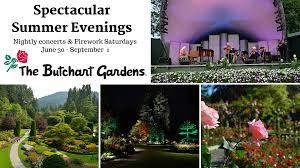 butchart gardens summer concert series