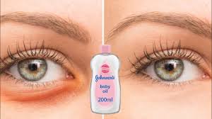 baby oil remove under eye wrinkles