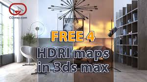 v ray and free 4 hdri maps