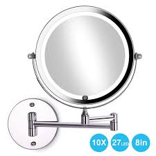 Acolar Led 8in Wall Mounted Make Wall Mounted Makeup Mirror Makeup Mirror With Lights Mirror With Lights