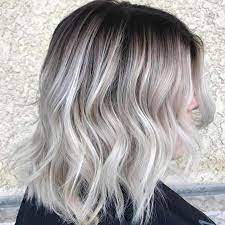 The depth of black roots and the lightness of platinum highlights create a killer the haircut does only half the job for this flawless hairstyle. Pin On Girls Hairstyles