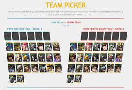 Overwatch Hero Picker Team Composition Hero Counters