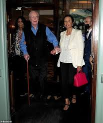 Find the perfect sir michael caine and shakira caine stock photo. Michael Caine 88 And His Wife Shakira 74 Head For A Romantic Date Night At Ivy Chelsea Garden Latest Celebrity News