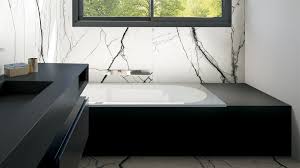 Black And White Bathroom Designs That