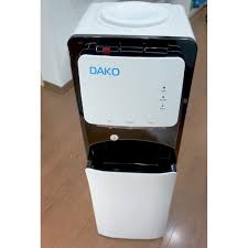 Cây nước nóng lạnh cao cấp 3 vòi Dako DK800, khoang chứa có tủ lạnh, vòi nóng  có khóa an toàn trẻ em - Máy nước nóng
