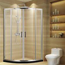 china fan simple shower room glass