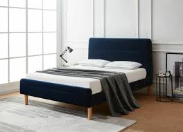 Nodd Smart Bed Blue Velvet Koble