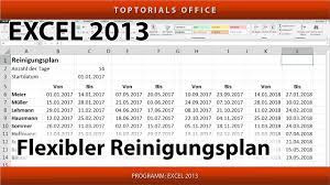 Plan für treppenhausreinigung download : Flexiblen Reinigungsplan Erstellen Putzplan Microsoft Excel Toptorials
