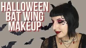 bat makeup look halloween 2022 you