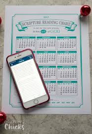 2017 Scripture Reading Chart The Crafting Chicks