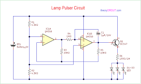 It is a sensor which is a particular kind of resistor whose resistance decreases when. Lamp Pulser Circuit