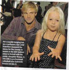 surfer laird hamilton with daughter