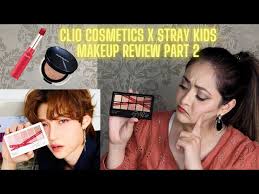 stray kids collab makeup unboxing