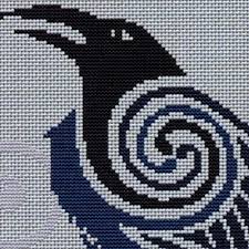 It will only take a few hours of your time. Odin S Ravens Cross Stitch Pattern Pagan Jewelry Celtic Jewelry Handmade Cloaks And More