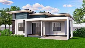 Stylish Modern House Plan With B