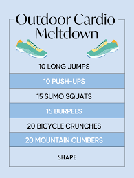 outdoor workouts and outdoor exercises