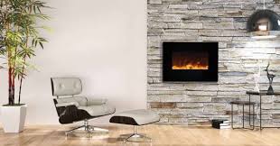 Home Design Electric Fireplace Wall