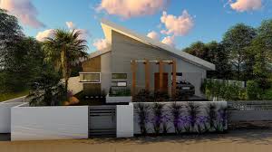 Veja mais ideias sobre casa com telhado, casas, fachadas de casas. Residencia Terrea Telhado Aparente E Moderno De Marcela Romao