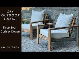 Diy Outdoor Chair With Deep Seat