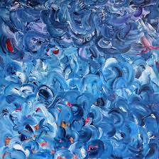 colour blue in art
