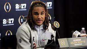 1 crimson tide and no. Poise Helps Jalen Hurts Lead Alabama To Title Game Orlando Sentinel