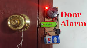 how to make a door alarm diy home