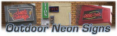 Outdoor Neon Signs And Custom Neon