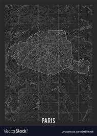 city map paris elevation town royalty