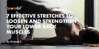 strengthen your lower back muscles